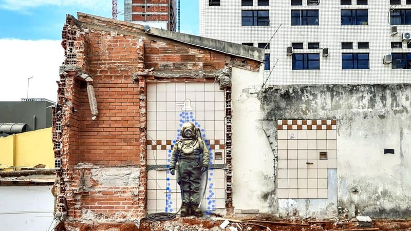 Uma das 11 imagens digitais impressas que estarão na mostra de Leandro de Araújo Moura | Foto: Leandro de Araújo Moura/Divulgação