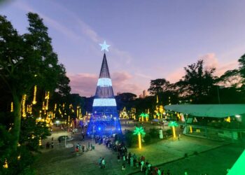 Decoração de Natal do Parque Mutirama segue até 15 de janeiro