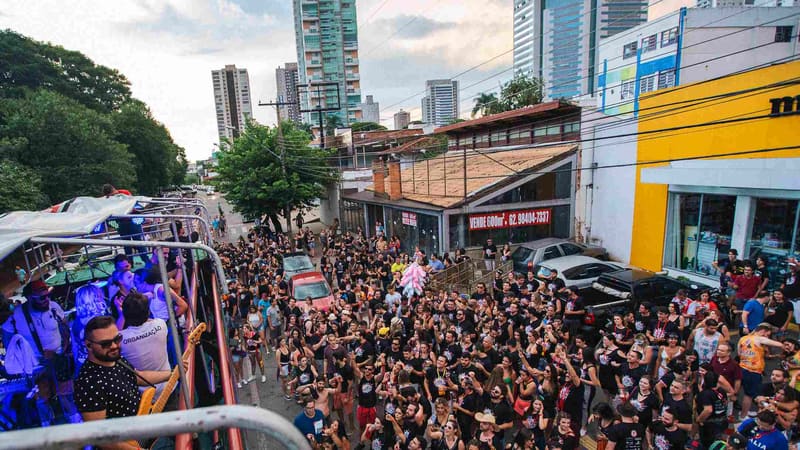 Carnarock é uma das festas do Carnaval dos Amigos, que acontece em vários locais de Goiânia | Foto: Divulgação