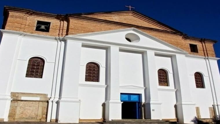 Catedral de Sant'Ana, que será restaurada a partir do mês de abril | Foto: Secom Goiás