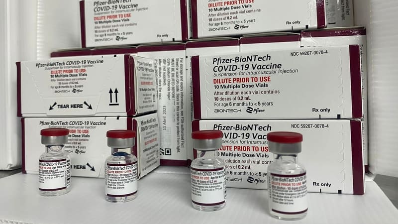 Ao todo, o município recebeu 21,8 mil doses, sendo 11,8 mil da Pfizer Baby, destinada às crianças de seis meses a menores de cinco anos, e pouco mais de 10 mil da Pfizer pediátrica, para crianças de cinco anos a 11 anos de idade | Foto: Secom Goiânia