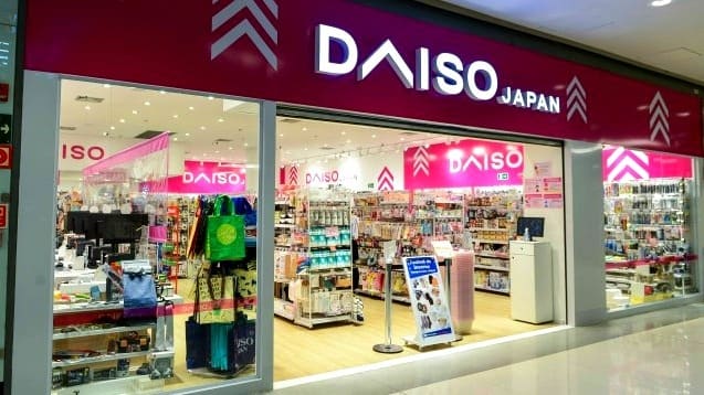 Frente de loja da Daiso Japan. Em Goiânia, operação ficará no Passeio das Águas Shopping | Foto: Divulgação