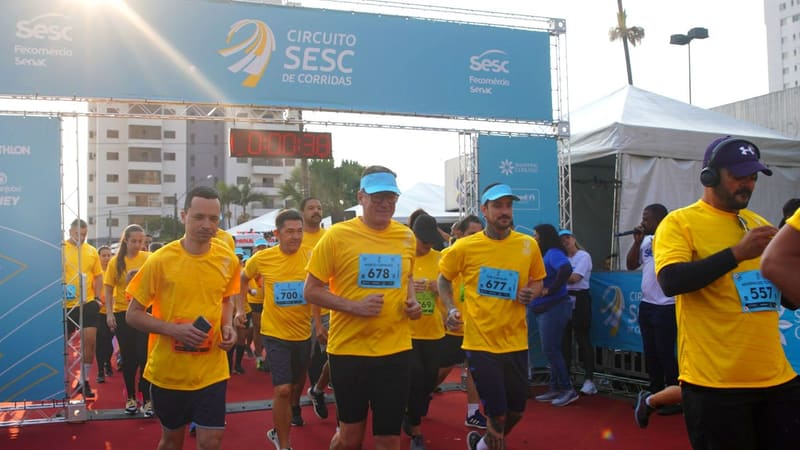 Atletas participam de corrida em 2022. Em 2023, primeira etapa será no Setor Campinas | Foto: Diculgação
