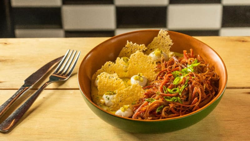Um dos pratos de Chica Doida elaborados   pelo Chef Alex Moraes | Foto: Divulgação