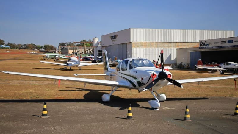 O Polo Aeronáutico será construído nos arredores do Aeródromo Nacional de Aviação, na região Noroeste da cidade | Foto: Secom/Jackson Rodrigues