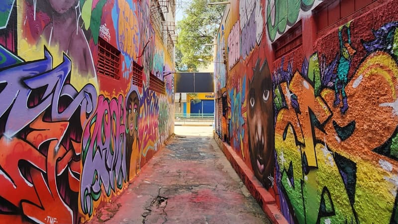 O Beco da Codorna, no Centro, recebe a festa Afro Funk-se | Foto: Carlos Freitas