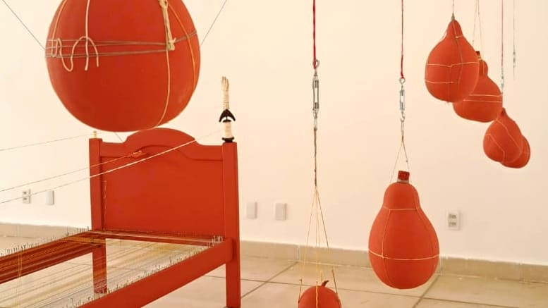 Uma das obras que estarão expostas na Vila Cultural Cora Coralina até o dia 6 de novembro | Foto: Secult Goiás