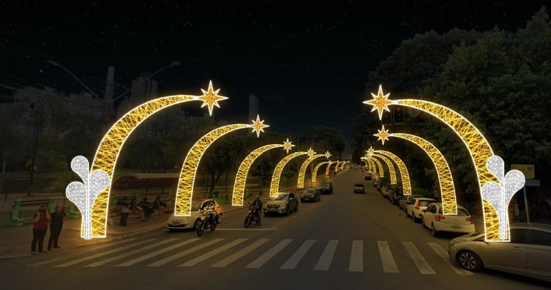 Goiânia Shopping inaugura decoração de Natal 2023