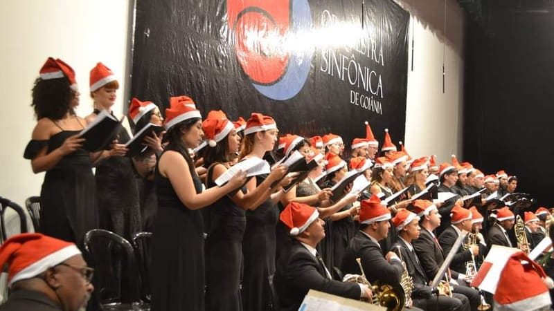 Circuito de Natal tem atrações musicais gratuitas no Centro de Goiânia