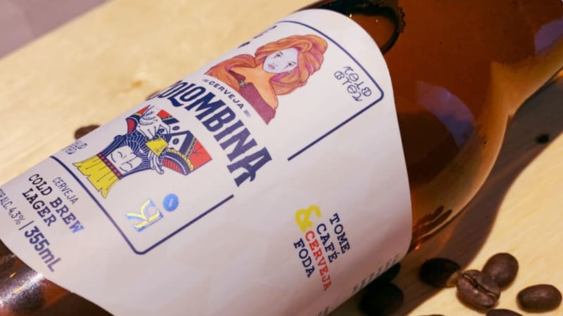 A Cerveja Colombina Cold Brew Lager ganhou medalhas de ouro na categoria Coffee
Beer, e conquistou também o título de cerveja Best Of Show do concurso | Foto: Divulgação