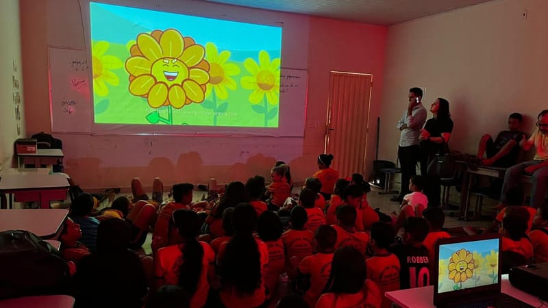 Apresentação do Cine Goiás Itinerante. 1ª edição de 2024 acontece em Senador Canedo | Foto: Secult Goiás