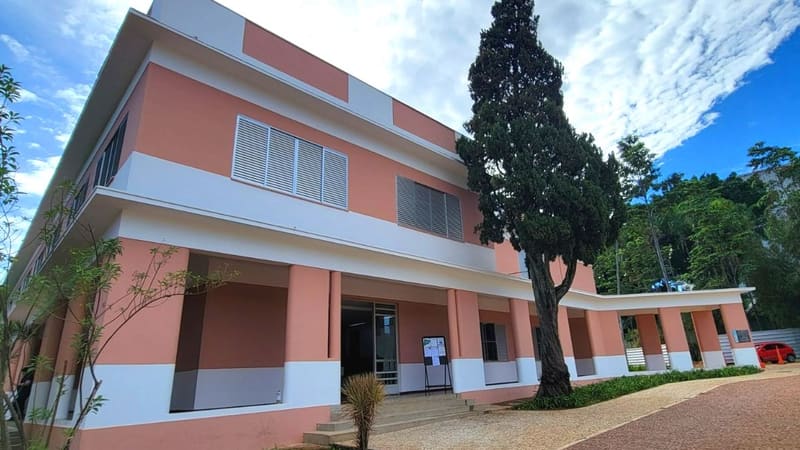 Prédio do Centro Cultural Marietta Telles Machado, que foi o primeiro a ter as obras iniciadas | Foto: Secult