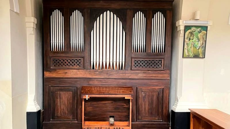 Órgão de tubos da Igreja do Rosário, na cidade de Goiás, é restaurado