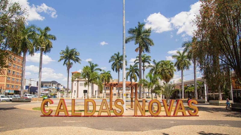Painel do Turismo Goiano traz novidades, como números atualizados da movimentação do aeroporto da cidade turística de Caldas Novas | Foto: Prefeitura de Caldas Novas