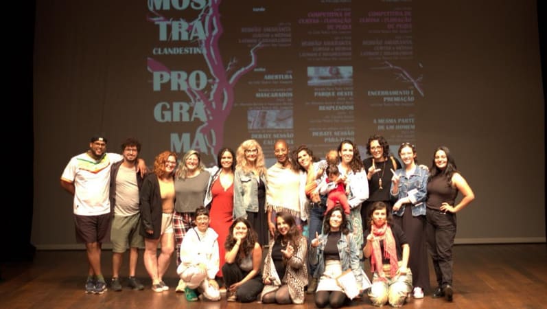 Participantes de 2023. Em 2024, programação  contará com exibição gratuita de mais de 40 curtas-metragens produzidos por mulheres cis, trans e pessoas não-binárias | Foto: Divulgação