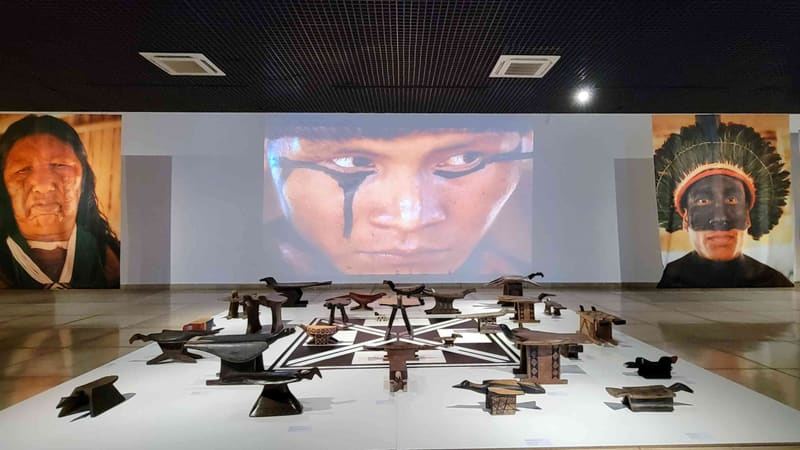 Exposição na Vila Cultural Cora Coralina possui 1,3 mil obras. Entrada na mostra é gratuita | Foto: Kamilla Brandão