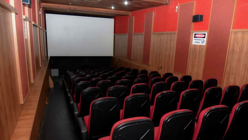 Interior do Cine Cultura, em Goiânia. Revitalização irá custar R$ 1,9 milhão | Foto: Secult Goiás