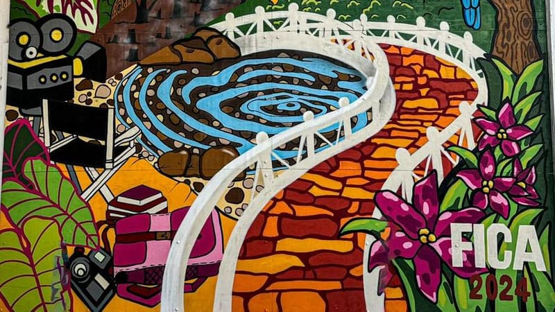 Fica 2024 promove intervenção de arte urbana no Centro Histórico da cidade de Goiás