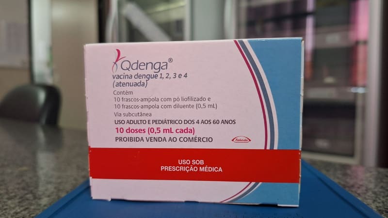 Goiânia recebe mais de 10 mil doses de vacina contra a dengue