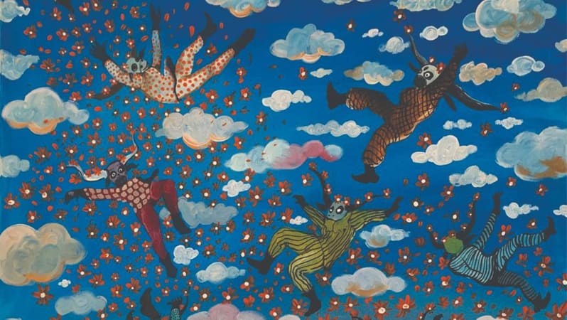Obra de Mara Velvet, que compõe a exposição coletiva “Sejam Bem-Vindos”, que reúne obras de 14 artistas | Foto: Divulgação