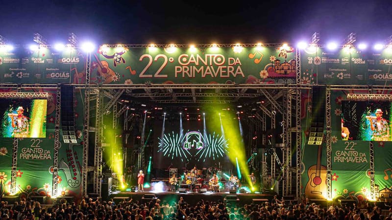 23° Canto da Primavera, em Pirenópolis, terá shows em 4 palcos
