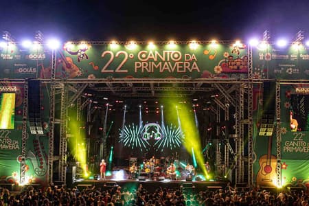 23° Canto da Primavera, em Pirenópolis, terá shows em 4 palcos