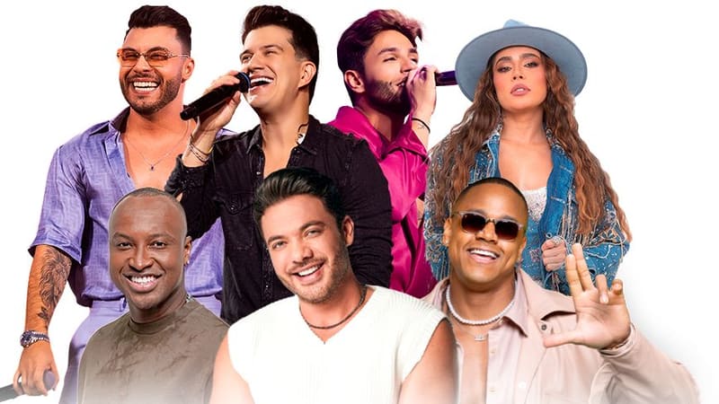 Festival Explodiu, em Goiânia, terá Thiaguinho, Wesley Safadão, Léo Santana e mais 3 shows