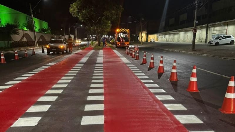 Goiânia registrou aumento de 66% da malha, com salto de 47 km para 78,2 km / Foto: Mobilidade