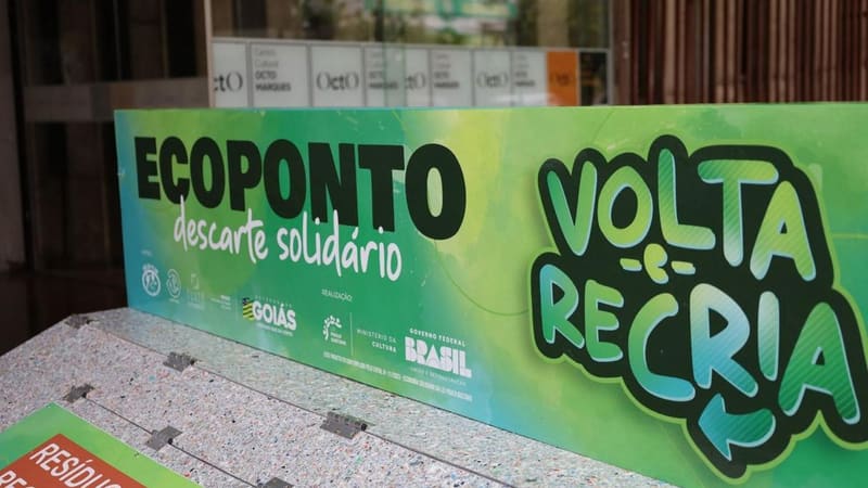 Goiânia: Espaços culturais terão coleta seletiva de lixo reciclável