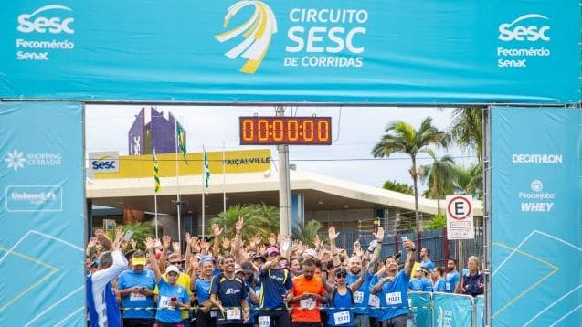 Goiânia: Unidade Faiçalville é ponto de partida e chegada do Circuito Sesc de Corrida de Rua