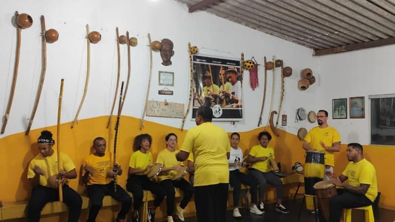A programação, com entrada gratuita, contará com uma Roda de Capoeira Angola, às 16h, seguida de uma apresentação de Samba Chula, às 19h | Foto: Divulgação