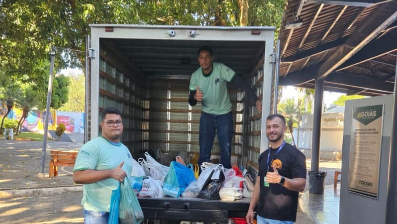 Secult Goiás arrecada mais de 3,5 toneladas de alimentos para famílias em situação de vulnerabilidade