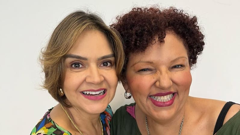 Cláudia Vieira e Maria Eugênia, duas das mais consagradas artistas da música goiana | Foto: Divulgação