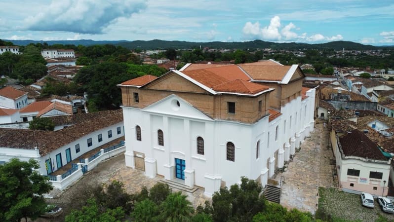 Tombada como Patrimônio Histórico, a Catedral é uma edificação significativa para toda a comunidade da cidade de Goiás | Secult Goiás