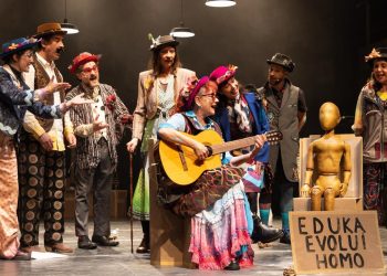 Goiânia: Premiado grupo teatral Banda Mirim (SP) apresenta musical EDUKA