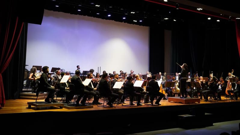 Orquestra Filarmônica de Goiás leva ao Teatro Sesi mais uma apresentação da temporada “Pioneiros” 2025 | Foto: Secti