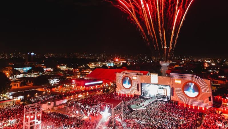 Show na Pecuária de 2024. Neste ano, evento terá ingressos gratuitos em todos os dias pela primeira vez | Foto: Divulgação