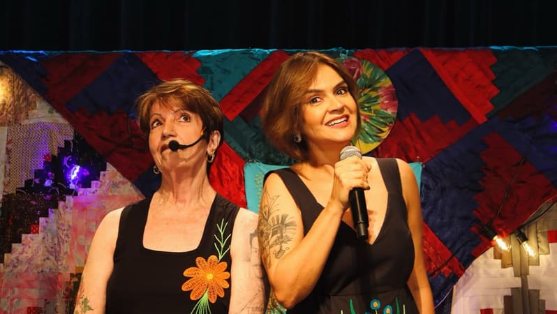 Creuza Arrais e Maria Eugênia levam música e contação de histórias para o CCUFG