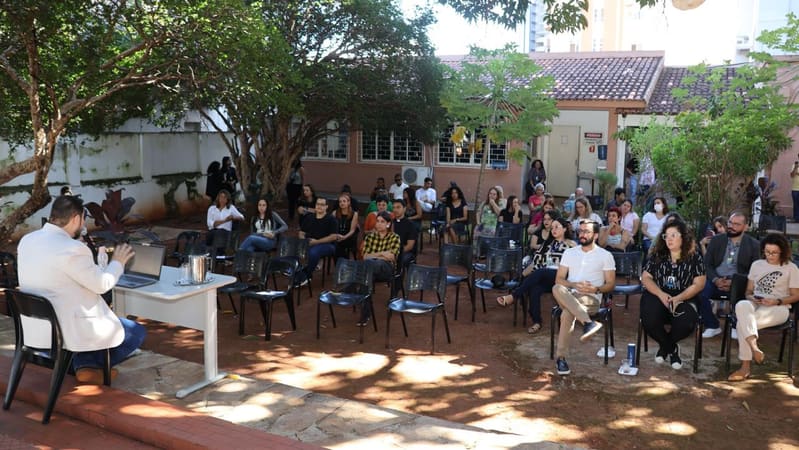 Evento aconteceu na área externa do Museu Pedro Ludovico, no Centro de Goiânia | Foto: Leo Iran/Secult Goiás