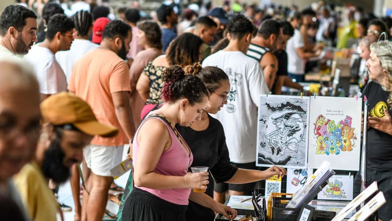 Feira e-cêntrica em 2024. Neste ano, evento terá mais de 100 expositores | Foto: Layza Vasconcelos