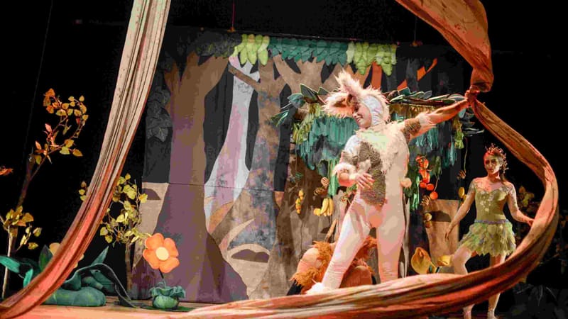Espetáculo que une circo e fábula encanta e conscientiza crianças em Goiânia e no interior