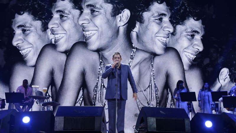 Zeca Pagodinho faz show da turnê “40 Anos” em Goiânia