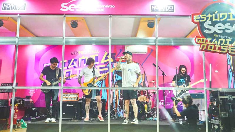 Estúdio Noise abre inscrições para gravação de bandas durante o Goiânia Noise Festival