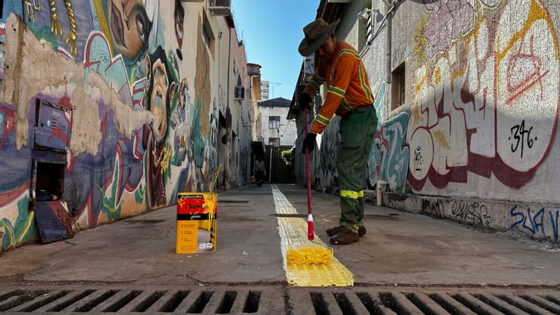 Rua do Lazer, no Centro, passa por revitalização