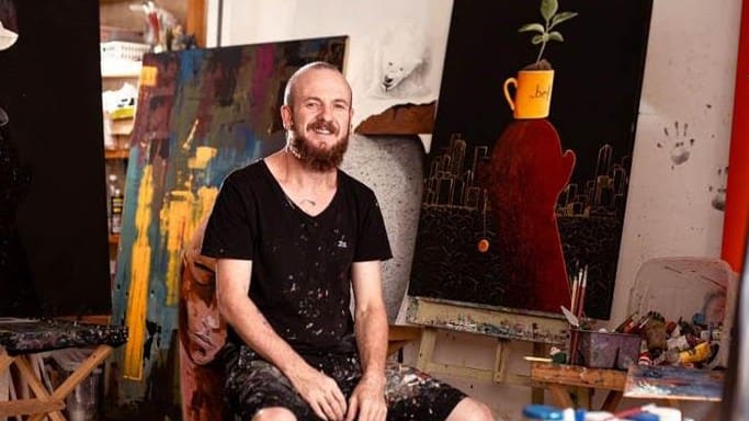 Exposição é do artista visual e filósofo brasileiro Ivaan Hansen | Foto: Divulgação