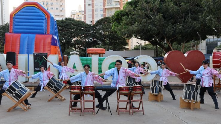 Bon Odori tem ação de divulgação na Praça do Sol, neste domingo (17/8)