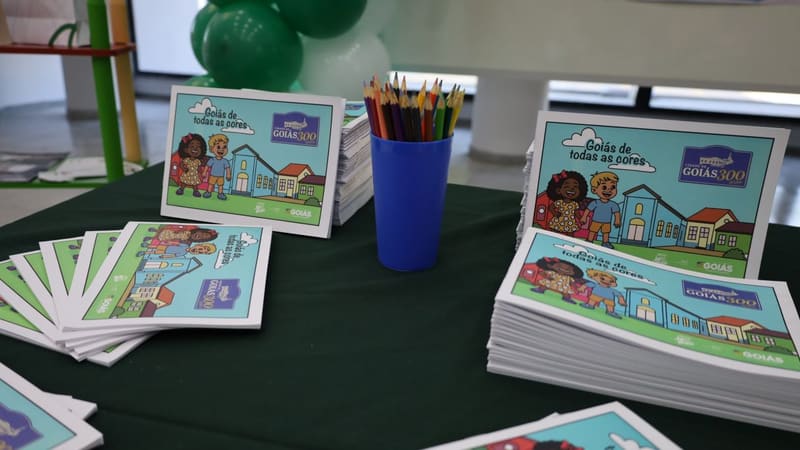Secult lança livro de colorir comemorativo aos 300 anos da cidade de Goiás