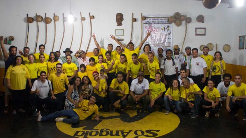 Grandes Mestres brasileiros participam do 14º Encontro Goiano de Capoeira Angola e Samba Chula