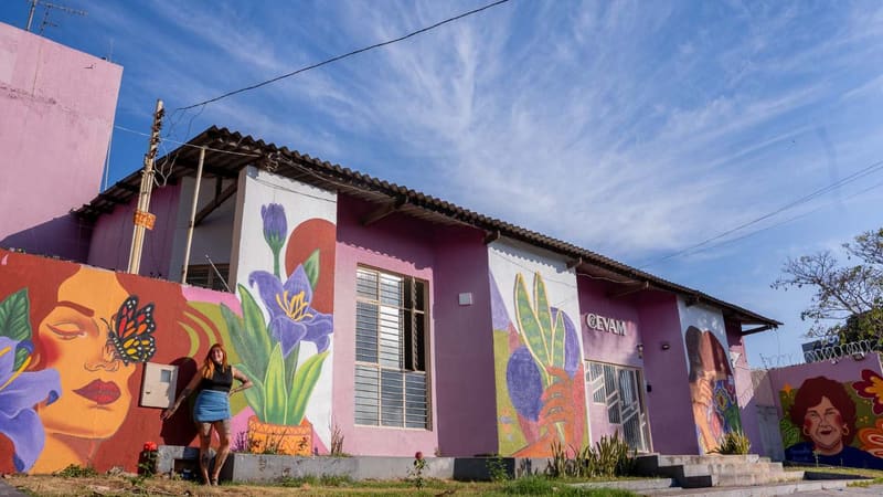 CEVAM inaugura a revitalização da fachada com grafite de mais de 100m²
