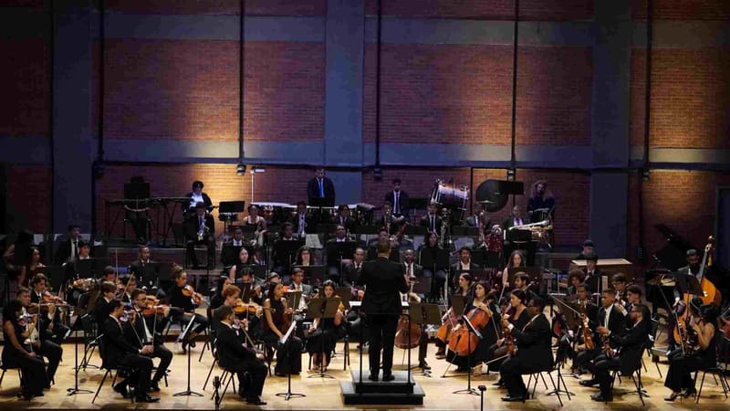 Orquestra Sinfônica Jovem faz primeiro concerto do segundo semestre no Teatro Basileu França, com participação do renomado violinista Guido Sant’Anna | Foto: Secti